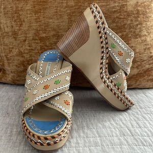 CLEMENTS RIBEIRO SLIDE SANDALS 37